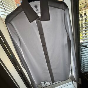Dior Uniforme Women's White Button Down Shirt
